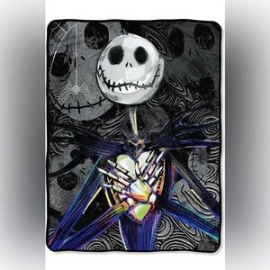 Disney’s Nightmare Before Christmas , “Dark Creep” Micro Raschel Throw Blanket
